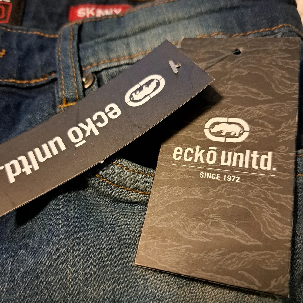 Mens Ecko Unlimited Skinny Jeans Size 30